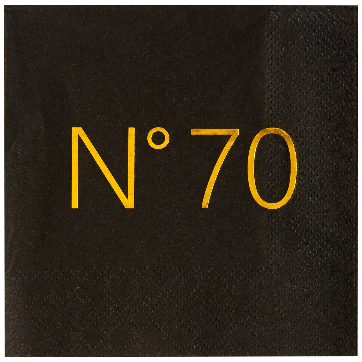 Crisky 50 Pcs Disposable 60th Birthday Napkins Blakc Gold Cocktail Paper Napkins for 60th Birthday Party Decoration, 3-Ply