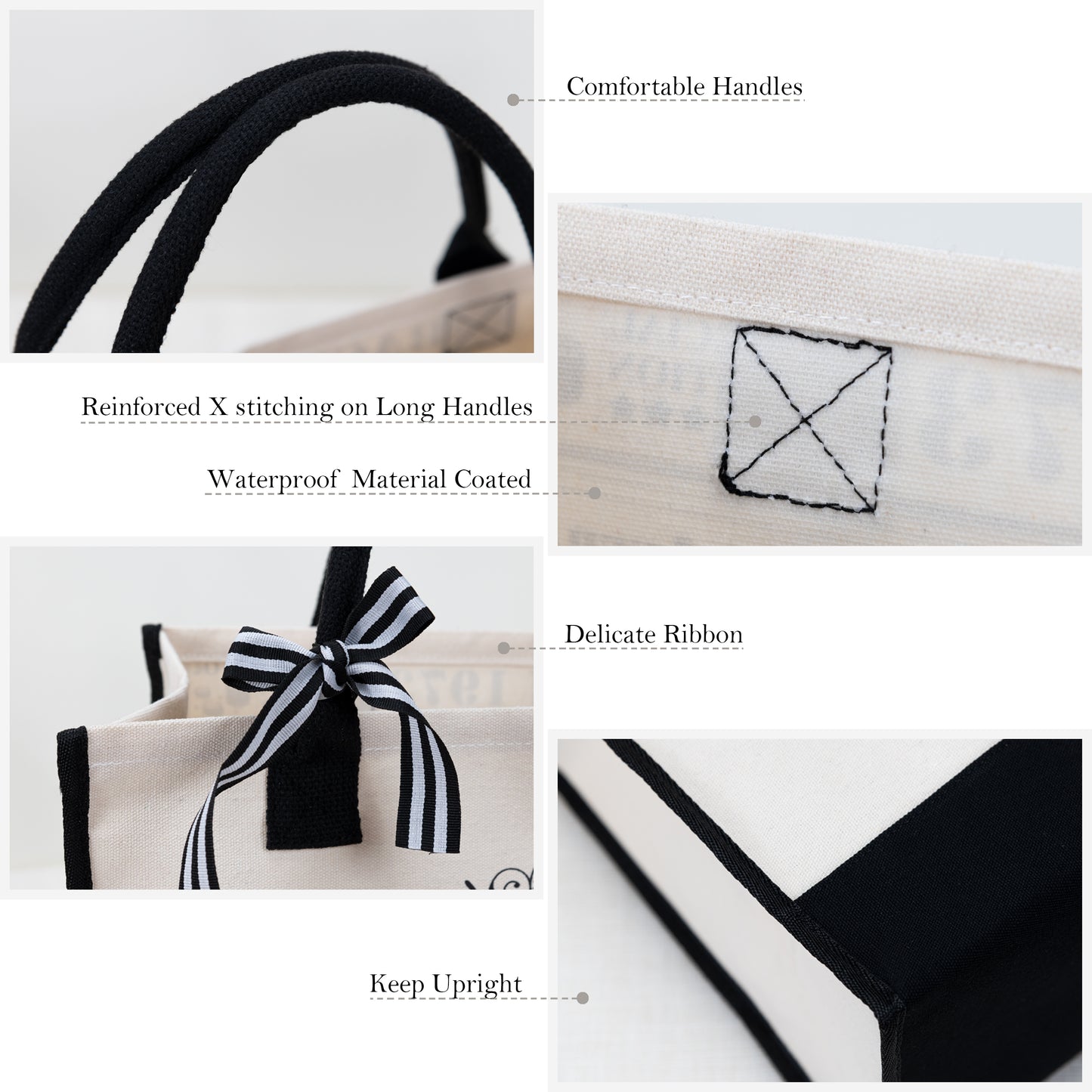 Crisky 50th Birthday Gifts for Women Canvas Tote Bag 50 & Fabulous Beach Bag for Wife/Sister/Mom/Aunt/Friends 50th Birthday Gifts,17" x 12" x 7"